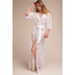 Lace Bridal Robe